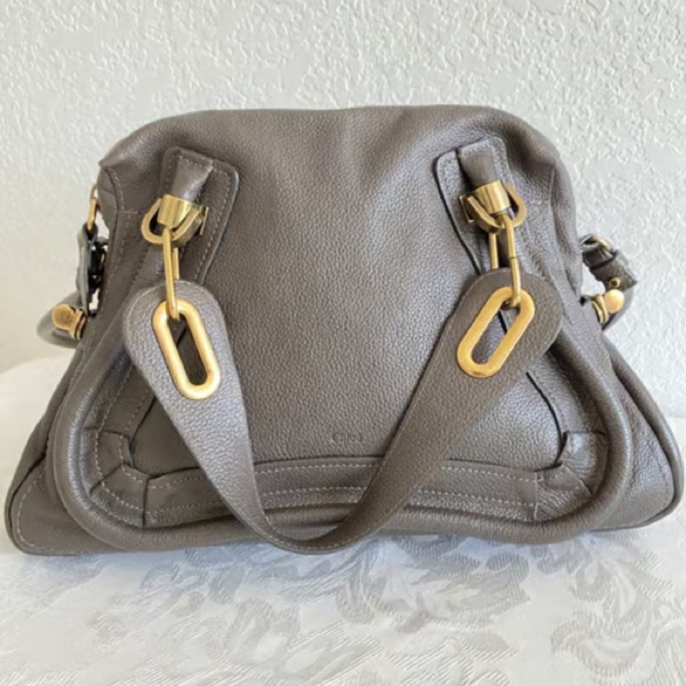 Chloe medium paraty leather bag in medium